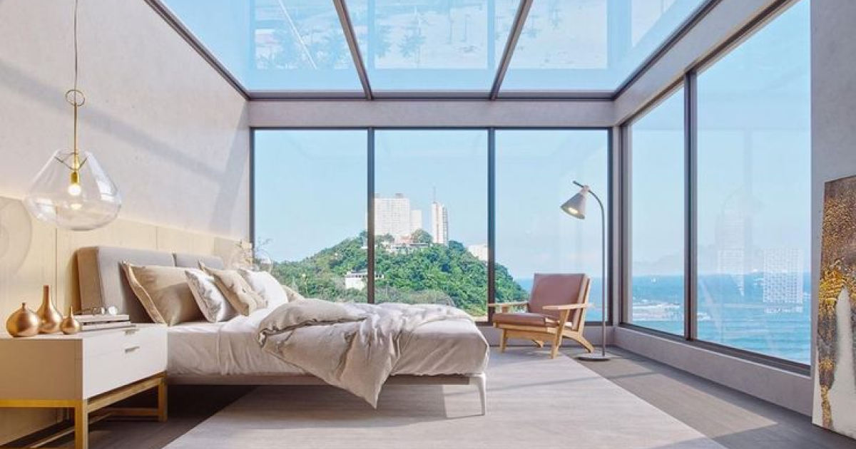 Usos más populares de las ventanas panorámicas en arquitectura