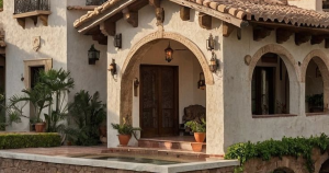Arquitectura estilo colonial californiano